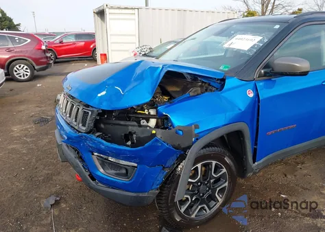 2020 Jeep Compass Trailhawk 4X4 from USA, damaged, VIN 3C4NJDDBXLT111930